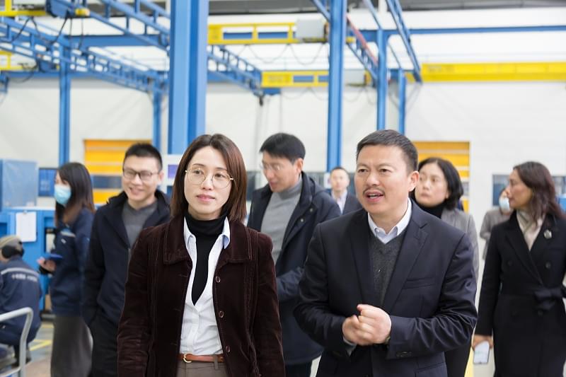 慈溪副市長顧昕蒞臨妖精视频无码WWW免费看壓縮機公司